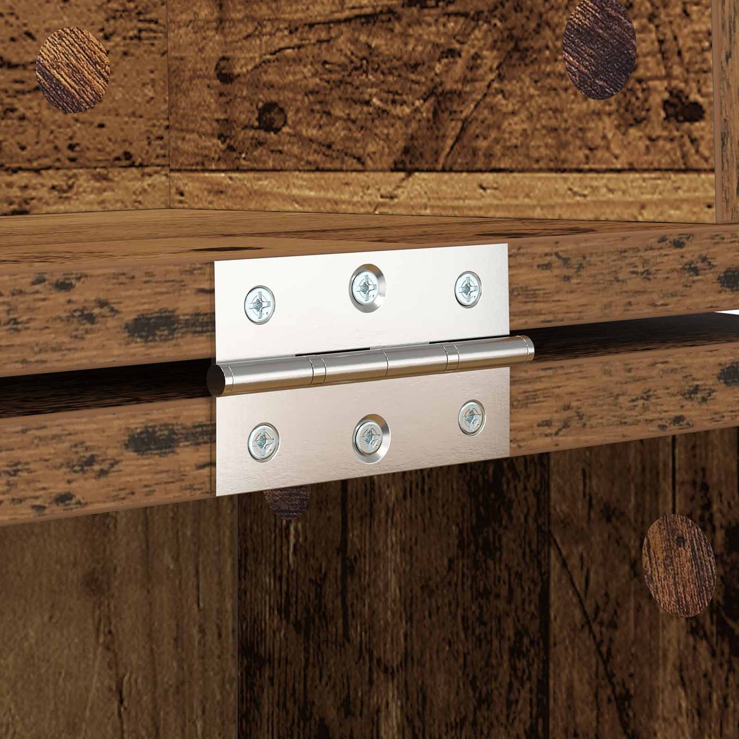 Studio Desk Old Wood 152 x 40 x 19.5 cm Engineered Wood