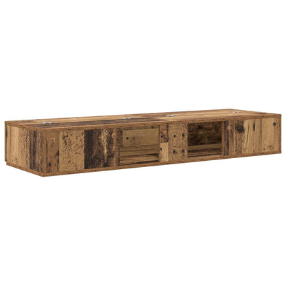 Studio Desk Old Wood 152 x 40 x 19.5 cm Engineered Wood
