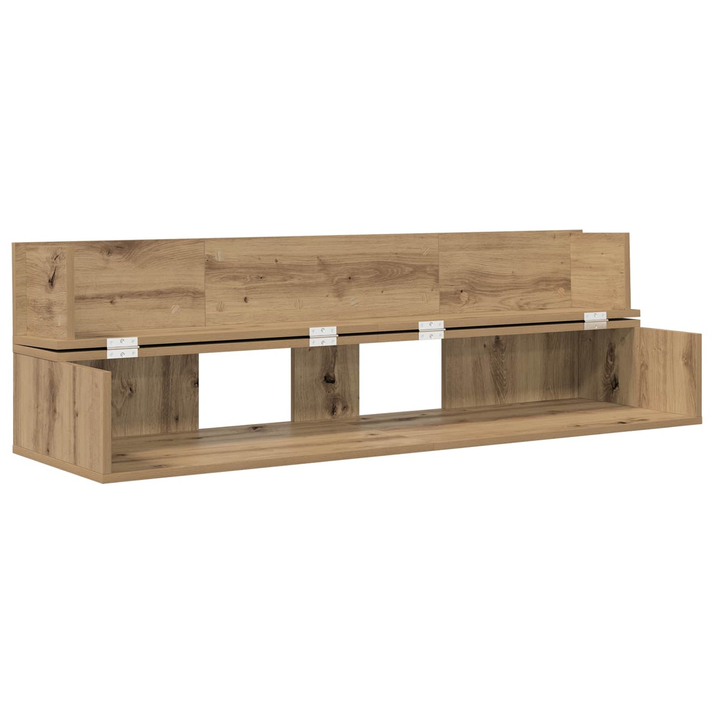 Studio Desk Artisan Oak 152 x 40 x 19.5 cm Engineered Wood