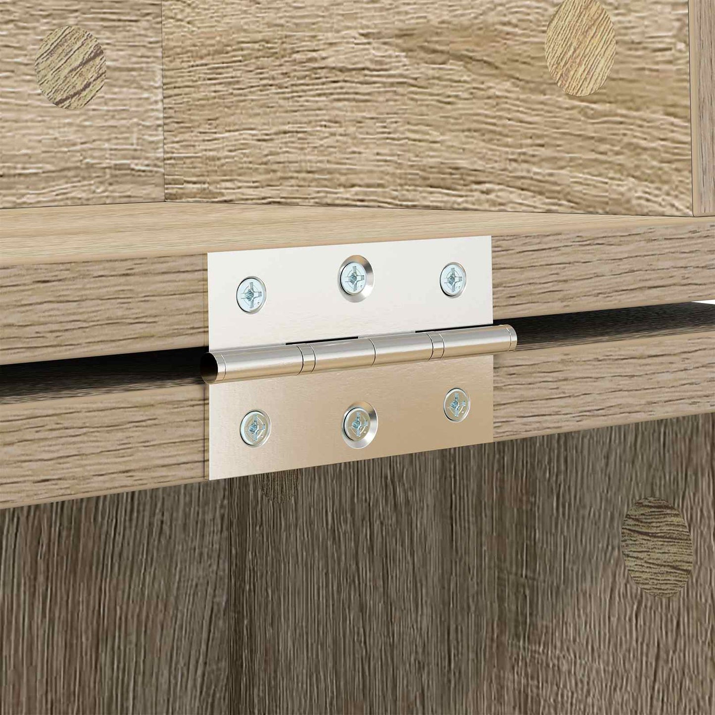 Studio Desk Sonoma Oak 130 x 40 x 19.5 cm Engineered Wood
