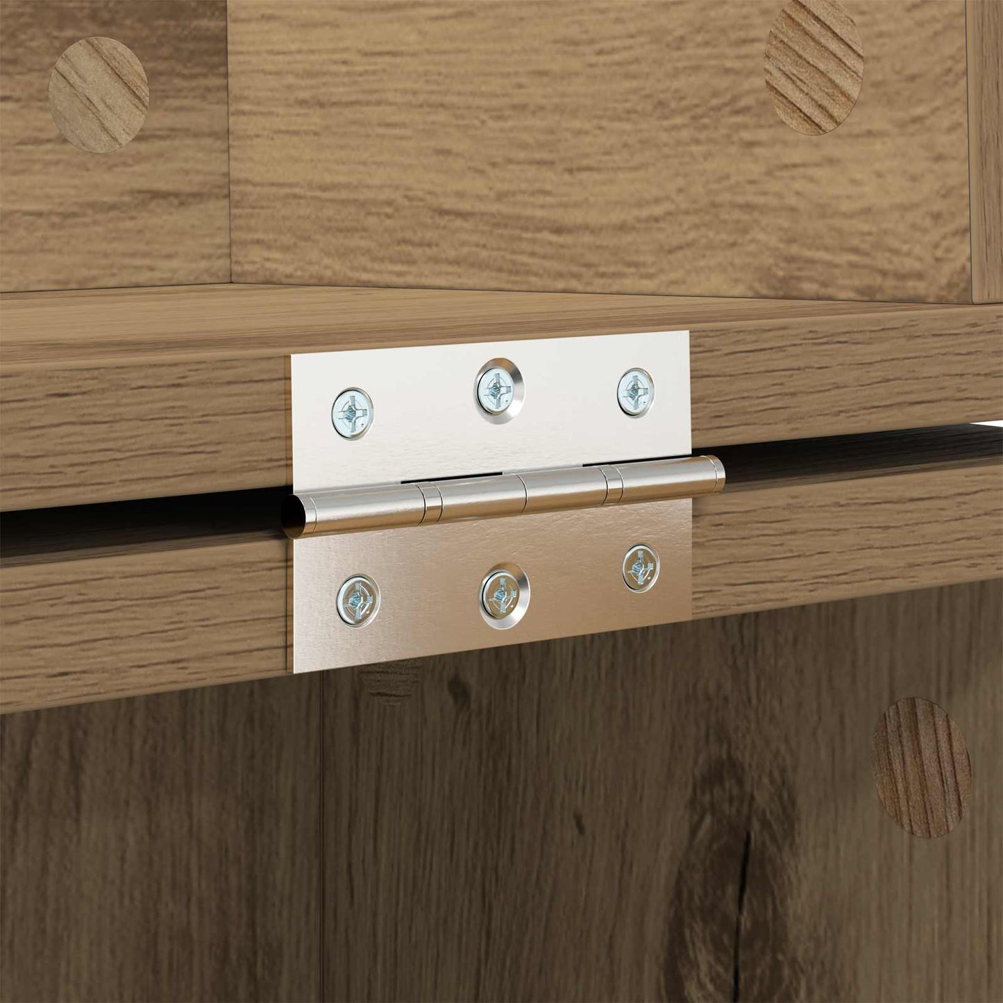 Studio Desk Artisan Oak 130 x 40 x 19.5 cm Engineered Wood