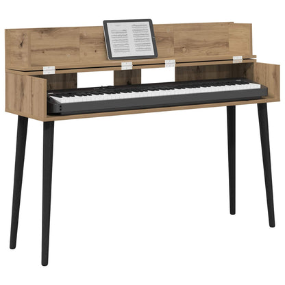 Studio Desk Artisan Oak 130 x 40 x 19.5 cm Engineered Wood