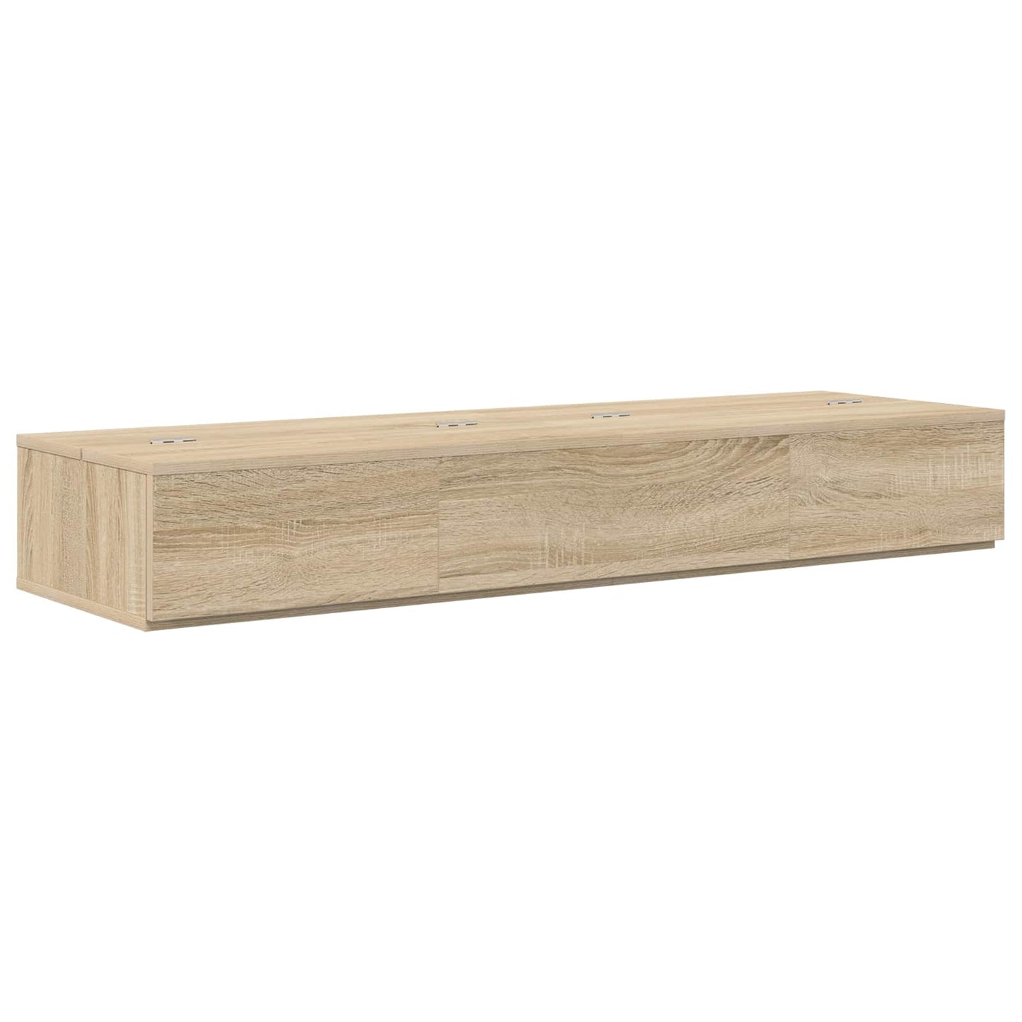 Studio Desk Sonoma Oak 110 x 40 x 19.5 cm Engineered Wood