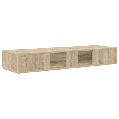 Studio Desk Sonoma Oak 110 x 40 x 19.5 cm Engineered Wood