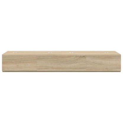 Studio Desk Sonoma Oak 110 x 40 x 19.5 cm Engineered Wood