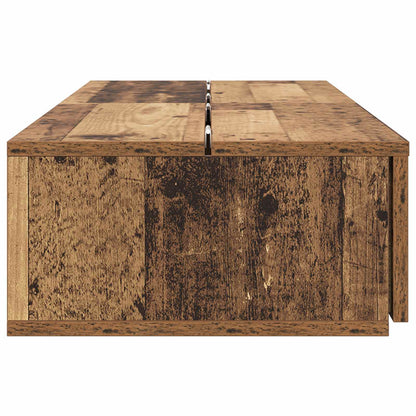 Studio Desk Old Wood 110 x 40 x 19.5 cm Engineered Wood