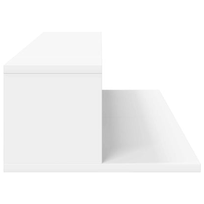 Studio Desk White 152 x 36 x 19.5 cm Engineered Wood