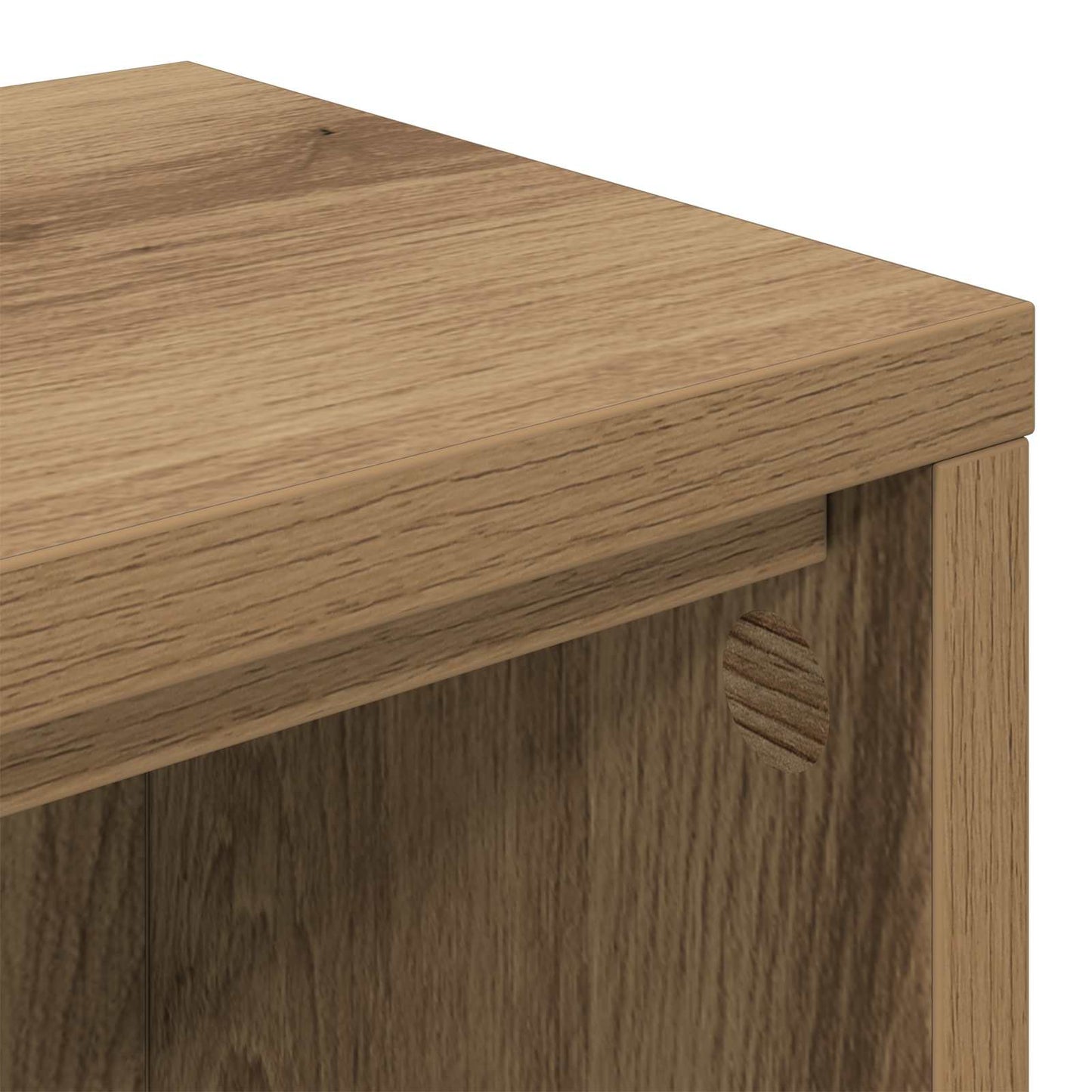 Studio Desk Artisan Oak 152 x 36 x 19.5 cm Engineered Wood