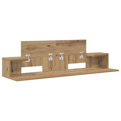 Studio Desk Artisan Oak 152 x 36 x 19.5 cm Engineered Wood