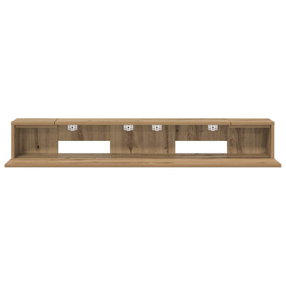 Studio Desk Artisan Oak 152 x 36 x 19.5 cm Engineered Wood