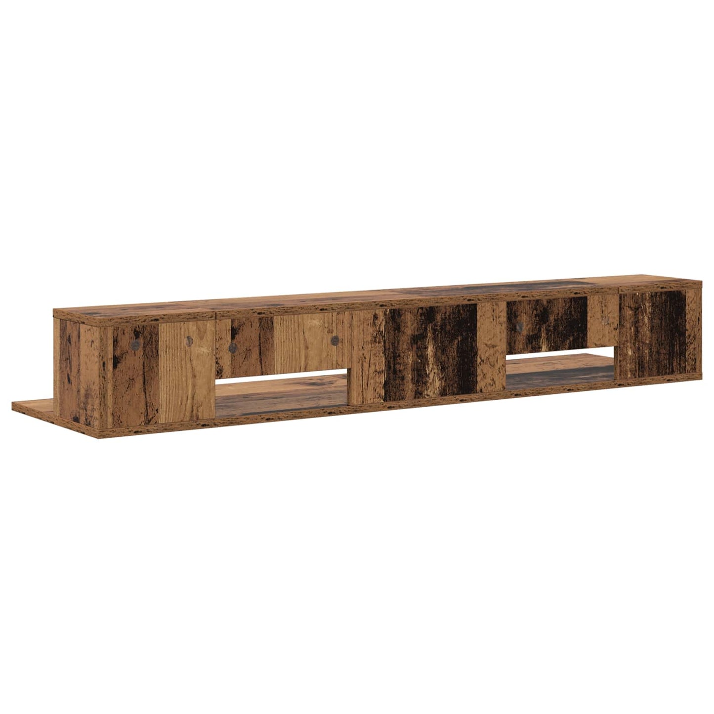 Studio Desk Old Wood 130 x 36 x 19.5 cm Engineered Wood