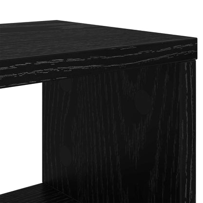 Studio Desk Black Oak 152 x 42.5 x 36 cm Engineered Wood