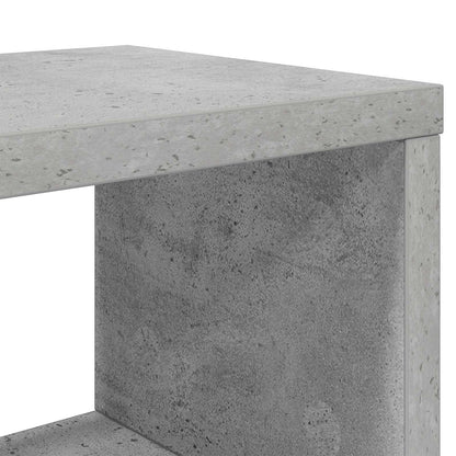 Studio Desk Concrete Grey 152 x 42.5 x 36 cm Engineered Wood