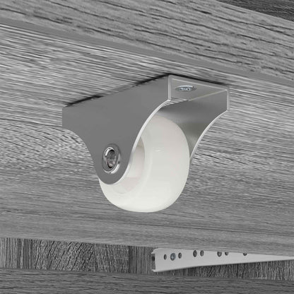Studio Desk Grey Sonoma 152 x 42.5 x 36 cm Engineered Wood