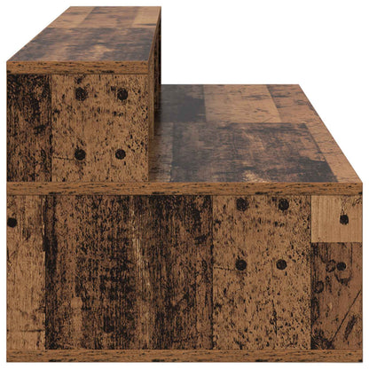 Studio Desk Old Wood 152 x 42.5 x 36 cm Engineered Wood