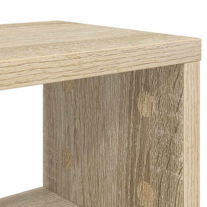Studio Desk Sonoma Oak 130 x 42.5 x 36 cm Engineered Wood