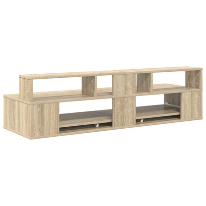 Studio Desk Sonoma Oak 130 x 42.5 x 36 cm Engineered Wood