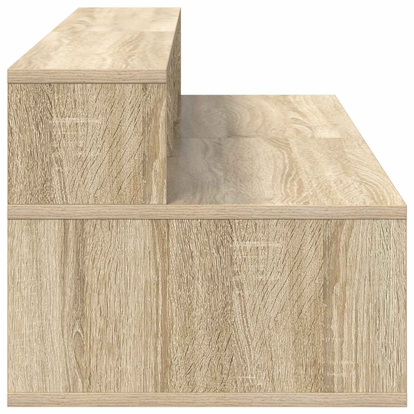 Studio Desk Sonoma Oak 130 x 42.5 x 36 cm Engineered Wood