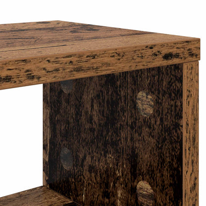 Studio Desk Old Wood 130 x 42.5 x 36 cm Engineered Wood