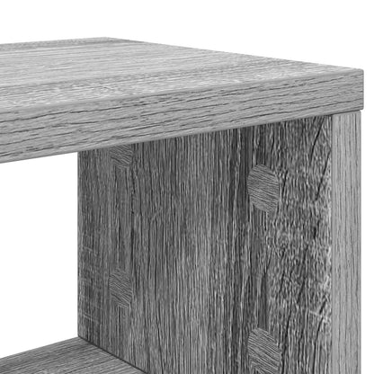 Studio Desk Grey Sonoma 110 x 42.5 x 36 cm Engineered Wood