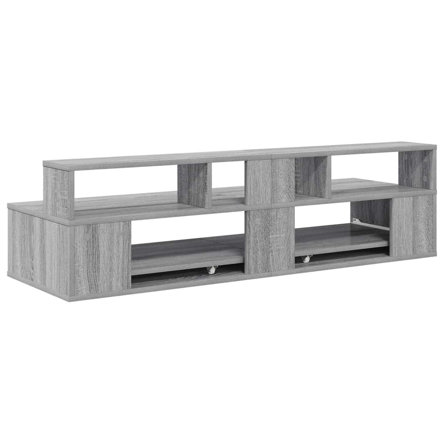 Studio Desk Grey Sonoma 110 x 42.5 x 36 cm Engineered Wood