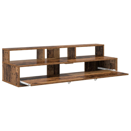 Studio Desk Old Wood 110 x 42.5 x 36 cm Engineered Wood