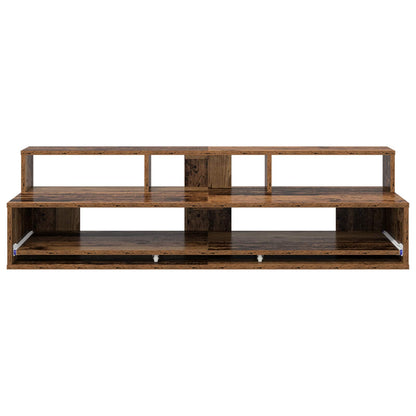 Studio Desk Old Wood 110 x 42.5 x 36 cm Engineered Wood