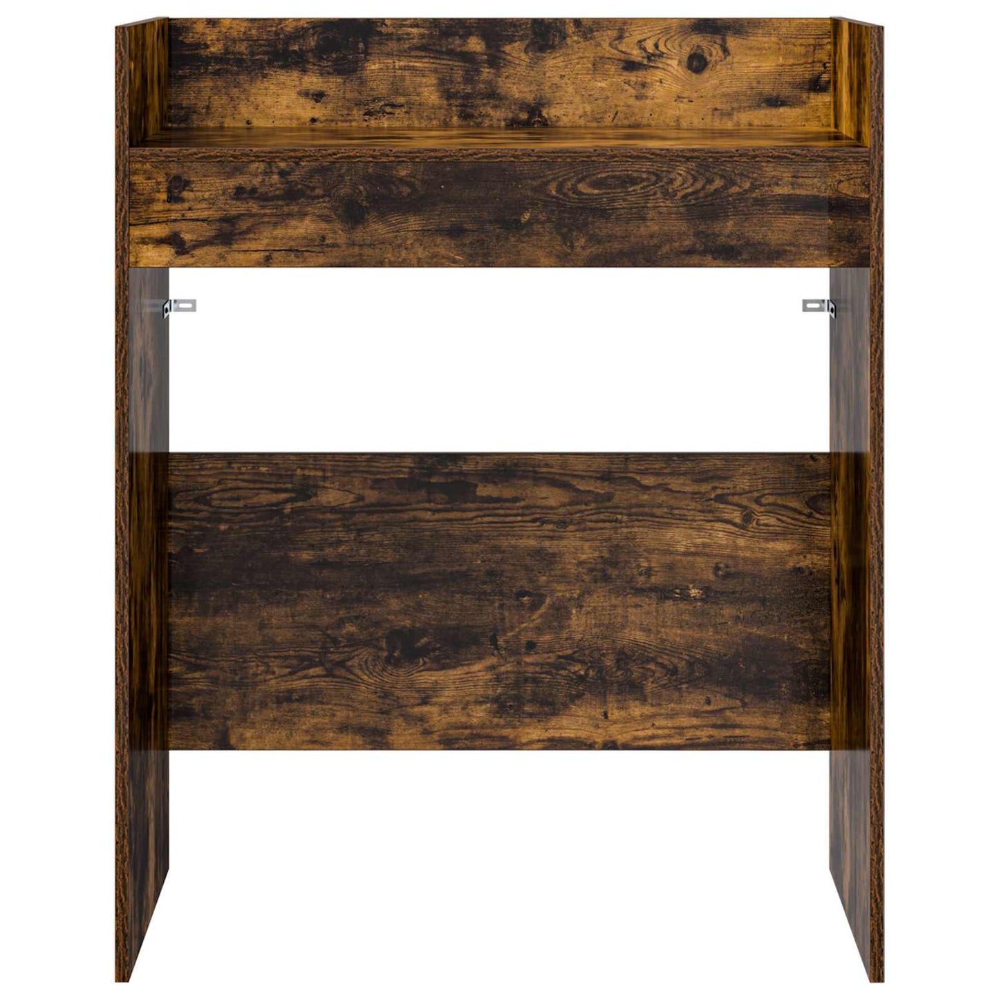 DJ Table Smoked Oak 102 x 45 x 102 cm Engineered Wood