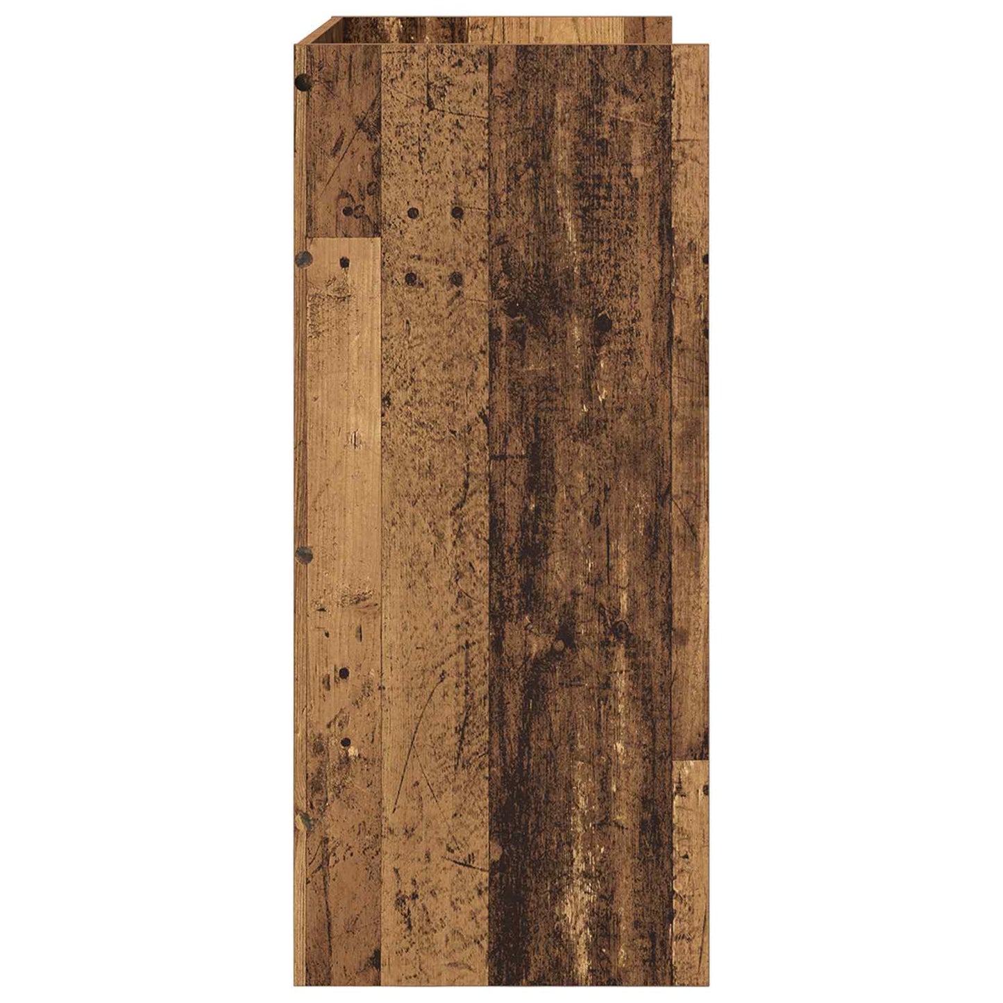 DJ Table Old Wood 102 x 45 x 102 cm Engineered Wood