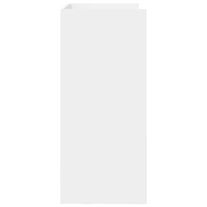 DJ Table White 82 x 45 x 102 cm Engineered Wood