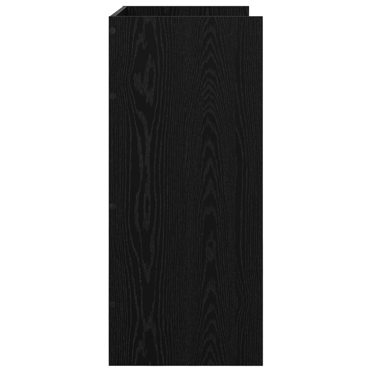 DJ Table Black Oak 82 x 45 x 102 cm Engineered Wood