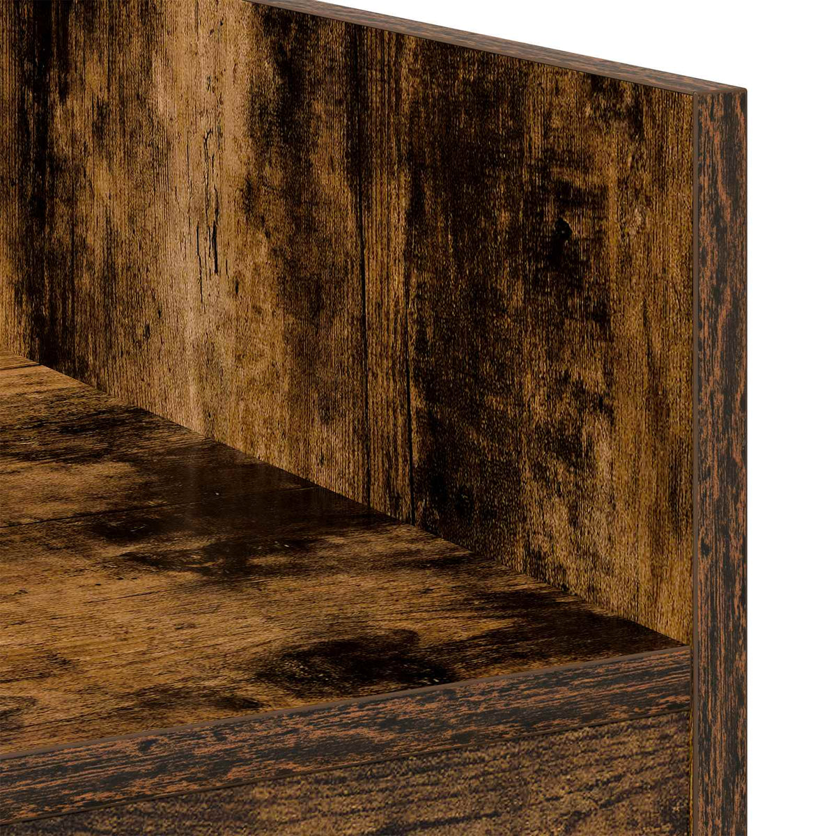 DJ Table Smoked Oak 82 x 45 x 102 cm Engineered Wood