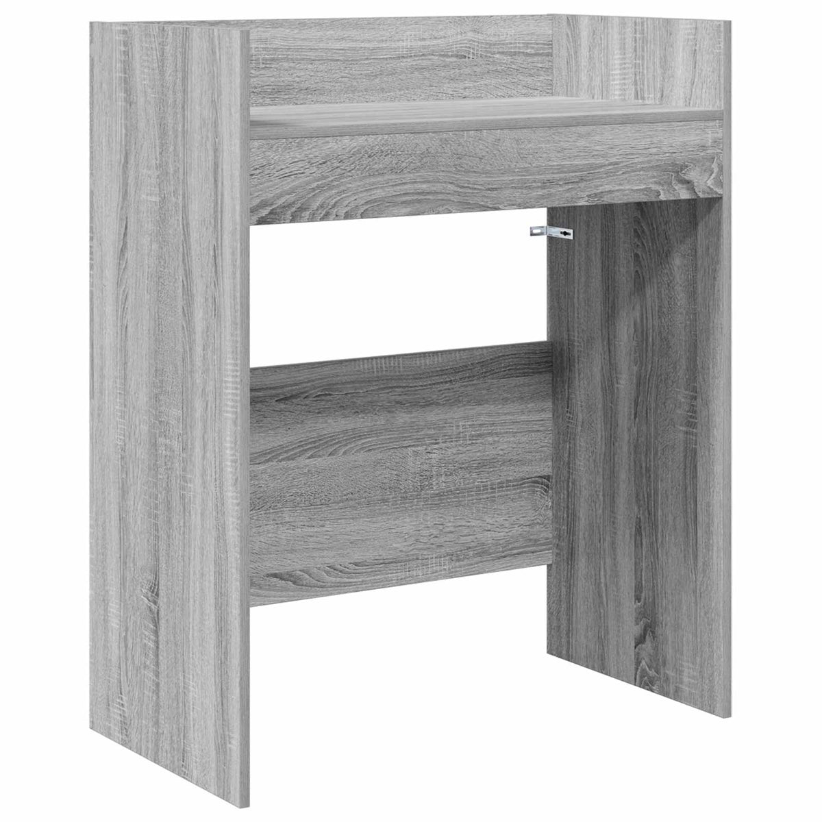 DJ Table Grey Sonoma 82 x 45 x 102 cm Engineered Wood