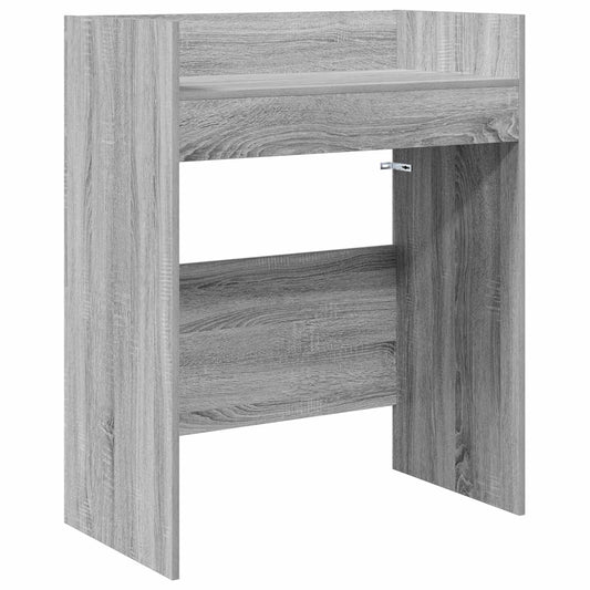 DJ Table Grey Sonoma 82 x 45 x 102 cm Engineered Wood