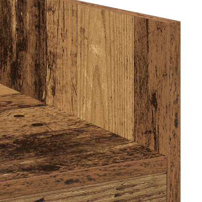 DJ Table Oak Wood 62 x 45 x 102 cm Engineered Wood