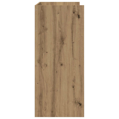 DJ Table Artisan Oak 62 x 45 x 102 cm Engineered Wood