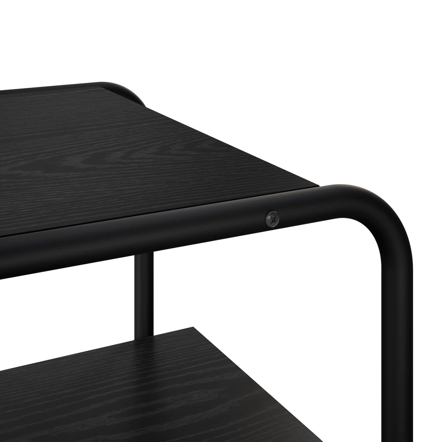 Console Table Black Oak 60 x 41 x 75 cm Engineered Wood