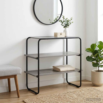Console Table Grey Sonoma 80 x 41 x 75 cm Engineered Wood