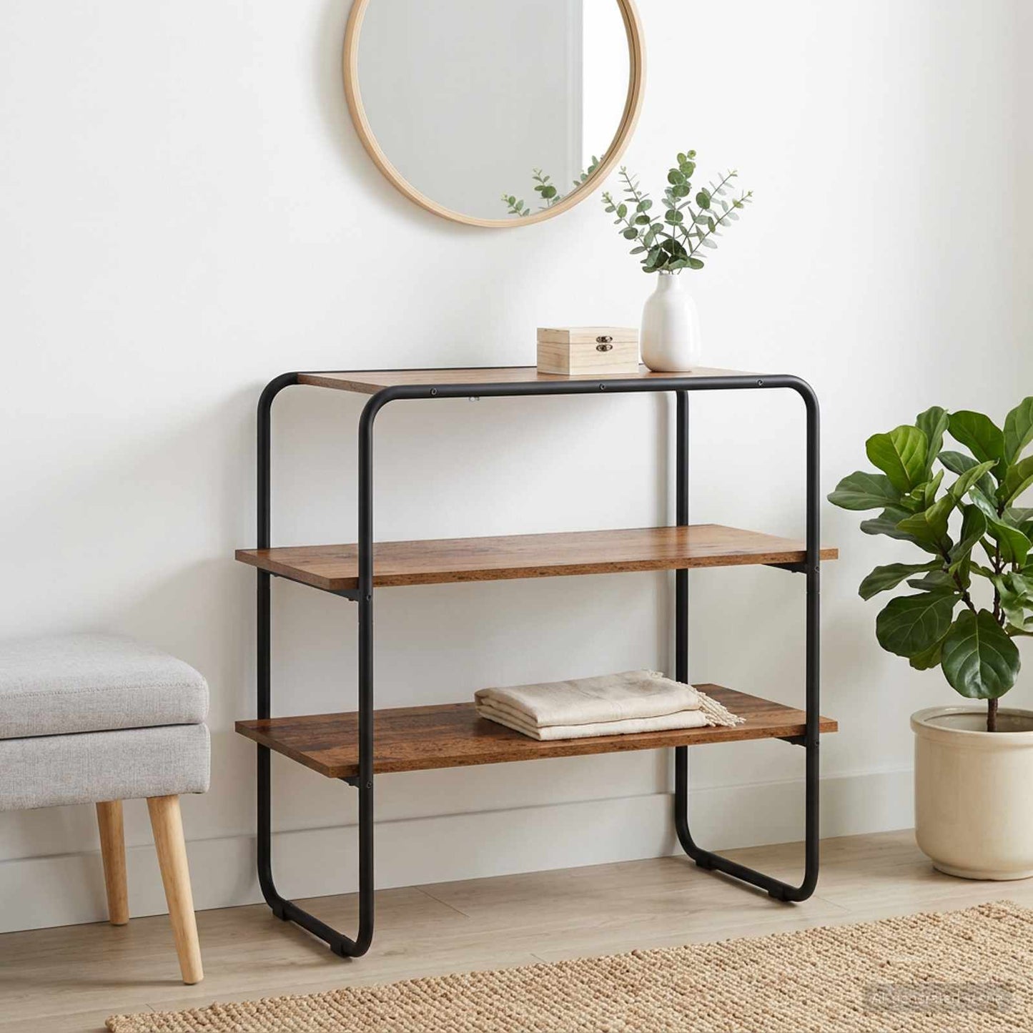 Console Table Old Wood 100 x 41 x 75 cm Engineered Wood
