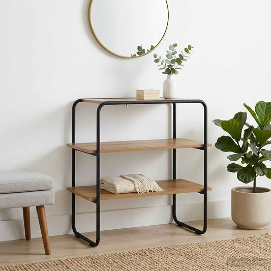Console Table Artisan Oak 100 x 41 x 75 cm Engineered Wood