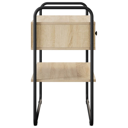 Console Table Sonoma Oak 80 x 40 x 75 cm Engineered Wood