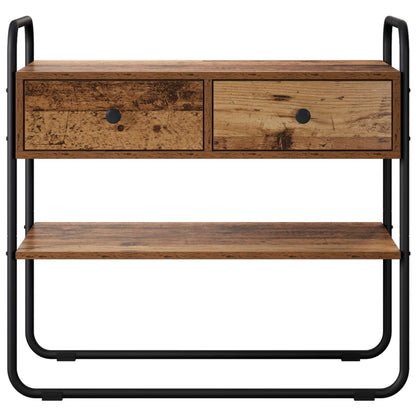 Console Table Old Wood 100 x 40 x 75 cm Engineered Wood