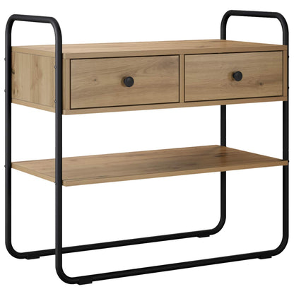 Console Table Artisan Oak 100 x 40 x 75 cm Engineered Wood