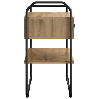 Console Table Artisan Oak 100 x 40 x 75 cm Engineered Wood