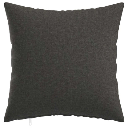 Cushion Cover 2 pcs HEERLEN Dark Grey 30 x 30 cm Fabric
