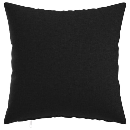 Cushion Cover 2 pcs HEERLEN Black 30 x 30 cm Fabric