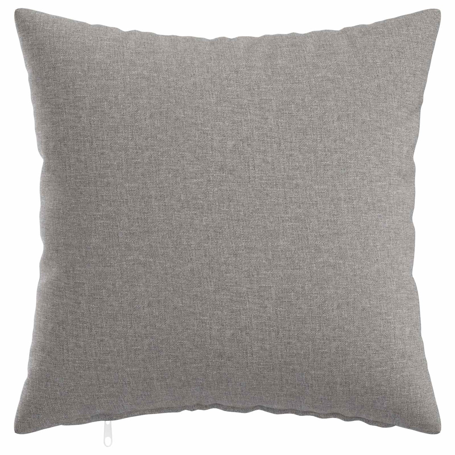 Cushion Cover 2 pcs HEERLEN Cloud Grey 30 x 30 cm Fabric
