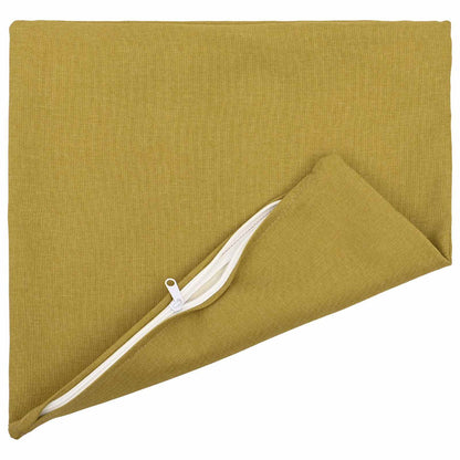Cushion Cover 2 pcs HEERLEN Light Green 30 x 30 cm Fabric