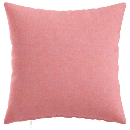 Cushion Cover 2 pcs HEERLEN Pink 30 x 30 cm Fabric
