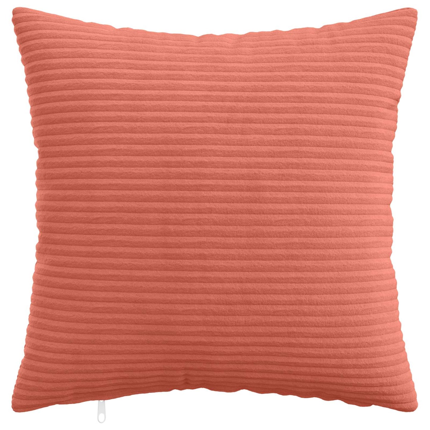 Cushion Cover 6 pcs HEERLEN Red Orange 30 x 30 cm Corduroy